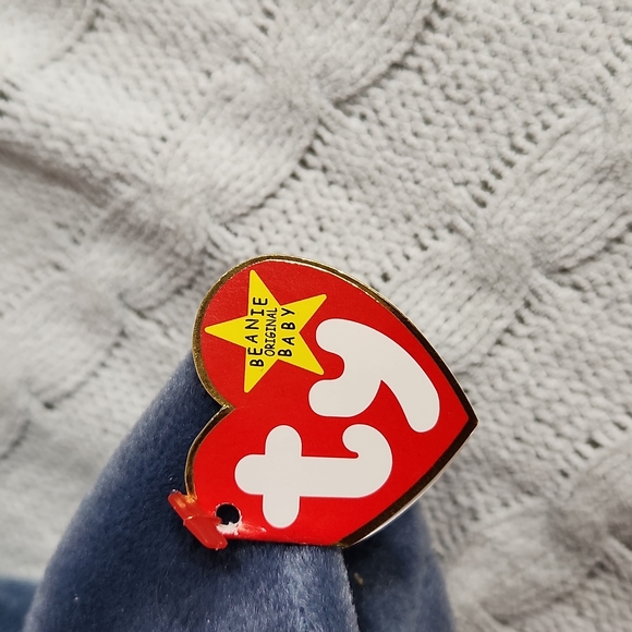 🕸Vintage Ty Beanie Baby Original Scoop The Pelican P.V.C. Pellets 1996 - Picture 9 of 12